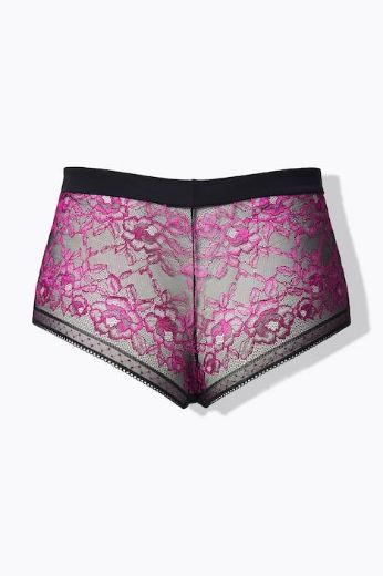 Moda za polnejše Gaćice hipster s dodatkom ukrasne čipke plus velikost, xxl, Ulla Popken in Johann Popken (JP1880)