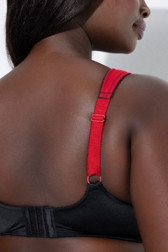 Moda za polnejše Grudnjak s žicom širokih naramenica plus velikost, xxl, Ulla Popken in Johann Popken (JP1880)