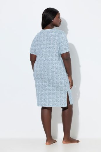 Moda za polnejše Spavaćica kratkih rukava plus velikost, xxl, Ulla Popken in Johann Popken (JP1880)