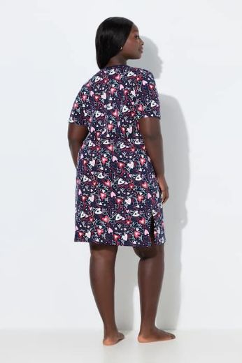 Moda za polnejše Spavaćica kratkih rukava plus velikost, xxl, Ulla Popken in Johann Popken (JP1880)
