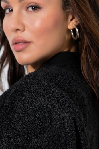 Moda za polnejše Majica dugih rukava s patentnim zatvaračem plus velikost, xxl, Ulla Popken in Johann Popken (JP1880)