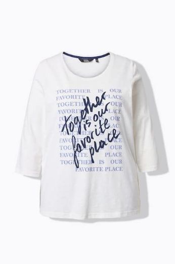 Moda za polnejše Majica 3/4 rukava plus velikost, xxl, Ulla Popken in Johann Popken (JP1880)