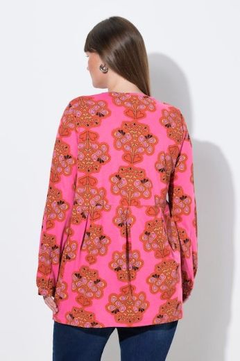 Moda za polnejše Majica dugih rukava A kroja plus velikost, xxl, Ulla Popken in Johann Popken (JP1880)