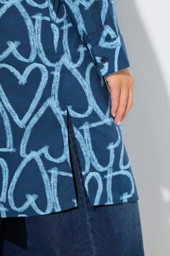 Moda za polnejše Bluza dugih rukava dužeg kroja plus velikost, xxl, Ulla Popken in Johann Popken (JP1880)