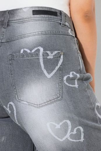 Moda za polnejše Traperice širokih nogavica plus velikost, xxl, Ulla Popken in Johann Popken (JP1880)