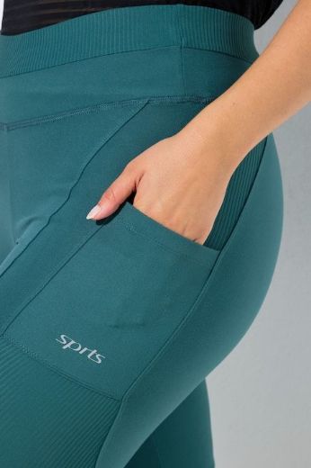 Moda za polnejše Tajice sportske visokog struka plus velikost, xxl, Ulla Popken in Johann Popken (JP1880)