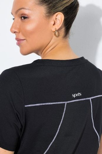 Moda za polnejše Majica kratkih rukava V ovratnika plus velikost, xxl, Ulla Popken in Johann Popken (JP1880)