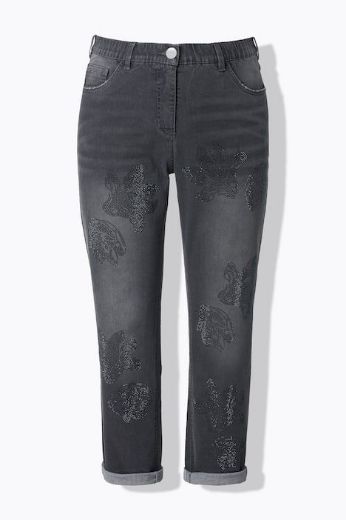 Moda za polnejše Traperice povišenog struka plus velikost, xxl, Ulla Popken in Johann Popken (JP1880)