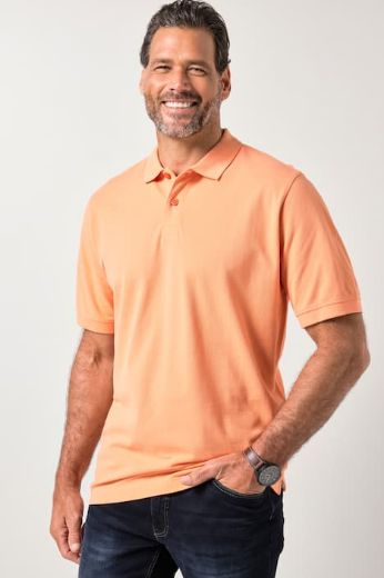 Moda za polnejše Majica Polo kratki rukavi plus velikost, xxl, Ulla Popken in Johann Popken (JP1880)