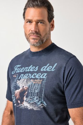 Moda za polnejše Majica kratkih rukava plus velikost, xxl, Ulla Popken in Johann Popken (JP1880)