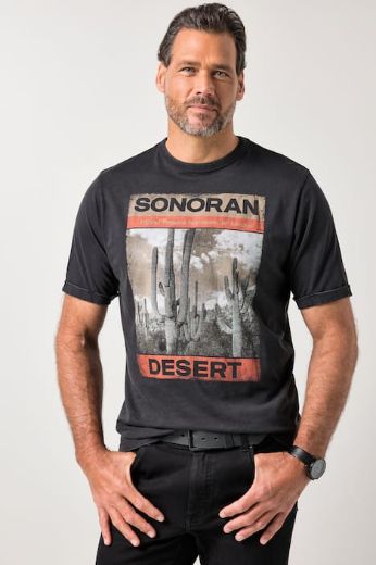 Moda za polnejše Majica kratkih rukava plus velikost, xxl, Ulla Popken in Johann Popken (JP1880)