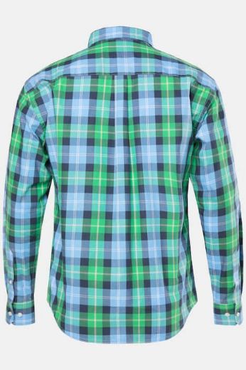 Moda za polnejše Košulja dugih rukava karirana plus velikost, xxl, Ulla Popken in Johann Popken (JP1880)