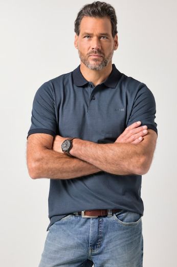 Moda za polnejše Majica polo kratkih rukava plus velikost, xxl, Ulla Popken in Johann Popken (JP1880)