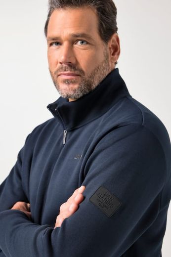 Moda za polnejše Majica dugih rukava sa patentnim zatvaračem plus velikost, xxl, Ulla Popken in Johann Popken (JP1880)