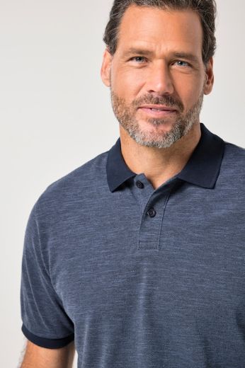 Moda za polnejše Majica polo kratkih rukava plus velikost, xxl, Ulla Popken in Johann Popken (JP1880)