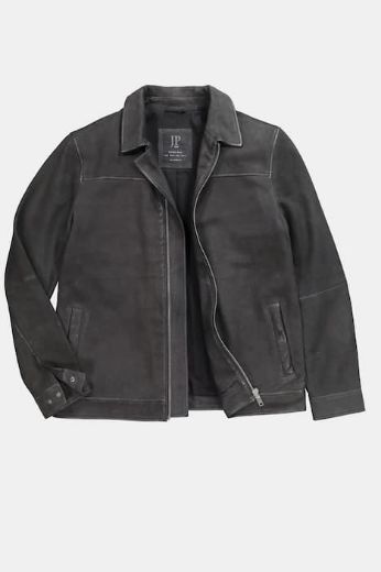 Moda za polnejše Jakna kožna sa patentnim zatvaračem plus velikost, xxl, Ulla Popken in Johann Popken (JP1880)