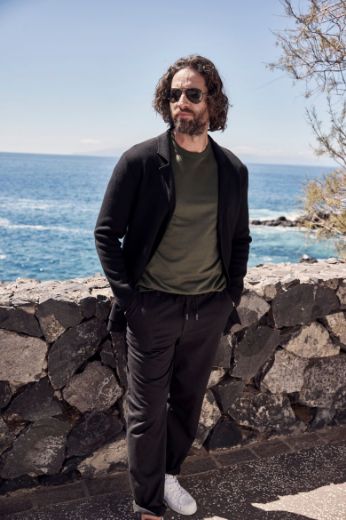 Moda za polnejše Hlače lanene s vezanjem u struku plus velikost, xxl, Ulla Popken in Johann Popken (JP1880)