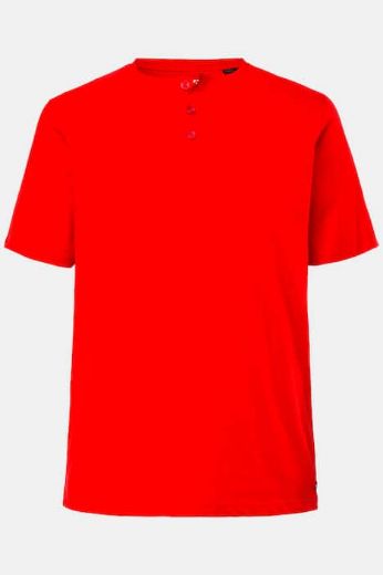 Moda za polnejše Majica kratkih rukava s gumbićima plus velikost, xxl, Ulla Popken in Johann Popken (JP1880)