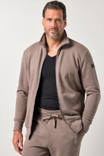 Moda za polnejše Trenirka gornji dio s povišenim ovratnikom plus velikost, xxl, Ulla Popken in Johann Popken (JP1880)