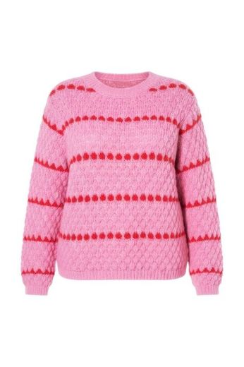 Moda za polnejše Pulover duguh rukava plus velikost, xxl, Ulla Popken in Johann Popken (JP1880)