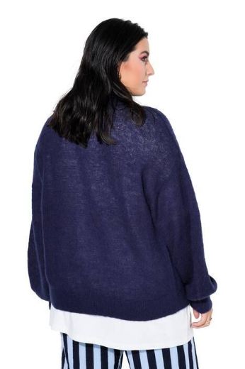 Moda za polnejše Kardigan dugih rukava pleteni na kopčanje plus velikost, xxl, Ulla Popken in Johann Popken (JP1880)