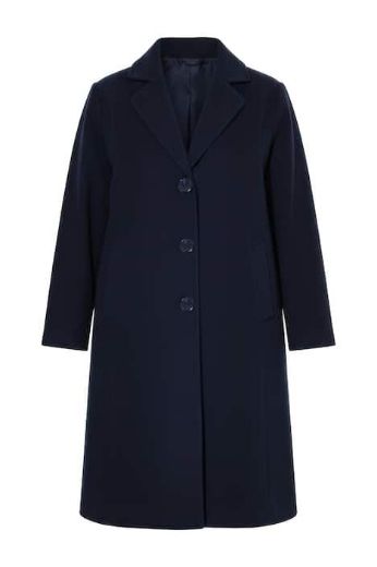 Moda za polnejše Kaput vunenog izgleda dužeg kroja plus velikost, xxl, Ulla Popken in Johann Popken (JP1880)