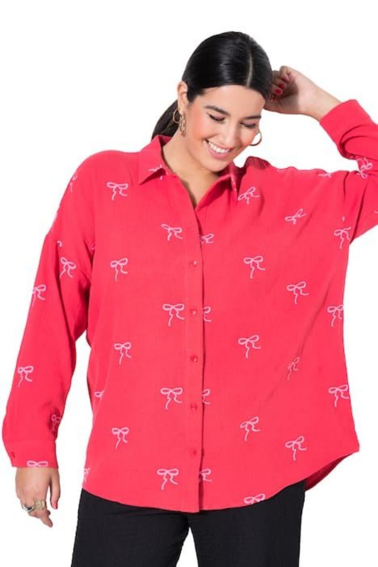 Moda za polnejše Bluza dugih rukava šireg kroja plus velikost, xxl, Ulla Popken in Johann Popken (JP1880)