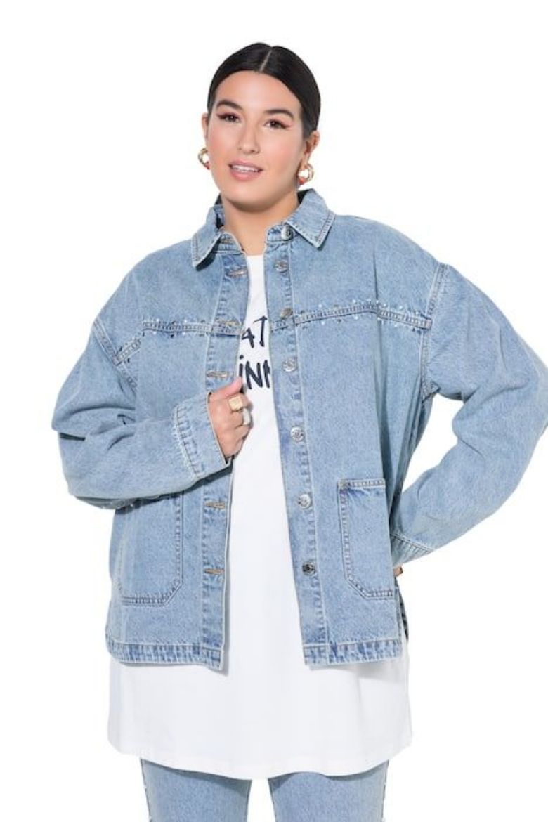 Moda za polnejše Košulja dugih rukava šireg kroja plus velikost, xxl, Ulla Popken in Johann Popken (JP1880)