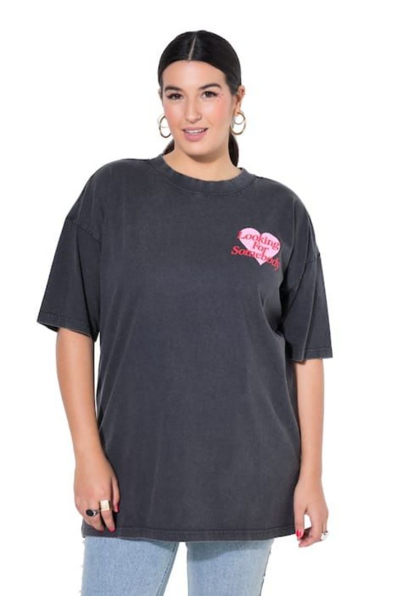 Moda za polnejše Majica kratkih rukava plus velikost, xxl, Ulla Popken in Johann Popken (JP1880)