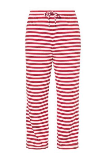 Moda za polnejše Hlače širokih nogavica na pruge plus velikost, xxl, Ulla Popken in Johann Popken (JP1880)