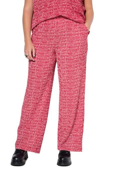 Slika Hlače širokih nogavica elastičnog struka