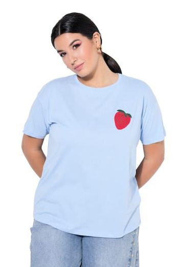 Moda za polnejše Majica kratkih rukava šireg kroja plus velikost, xxl, Ulla Popken in Johann Popken (JP1880)