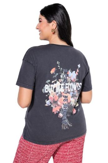 Moda za polnejše Majica kratkih rukava šireg kroja plus velikost, xxl, Ulla Popken in Johann Popken (JP1880)