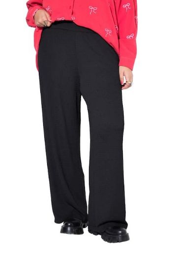 Moda za polnejše Hlače širokih nogavica elastičnog struka plus velikost, xxl, Ulla Popken in Johann Popken (JP1880)