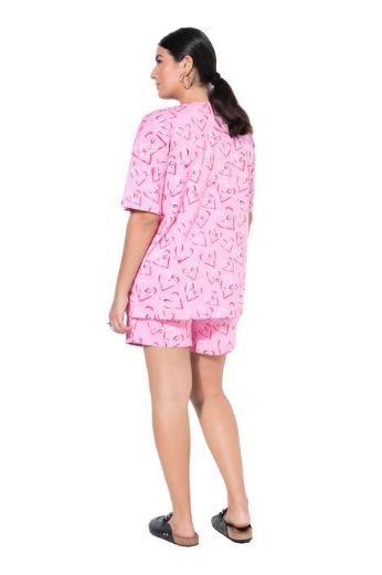 Moda za polnejše Pidžama dvodjelna kratkih nogavica plus velikost, xxl, Ulla Popken in Johann Popken (JP1880)