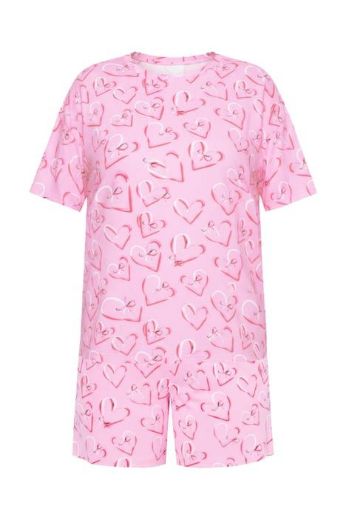 Moda za polnejše Pidžama dvodjelna kratkih nogavica plus velikost, xxl, Ulla Popken in Johann Popken (JP1880)