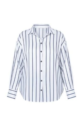 Moda za polnejše Košulja dugih rukava od satena plus velikost, xxl, Ulla Popken in Johann Popken (JP1880)