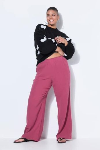 Moda za polnejše Hlače šireg kroja nogavica plus velikost, xxl, Ulla Popken in Johann Popken (JP1880)