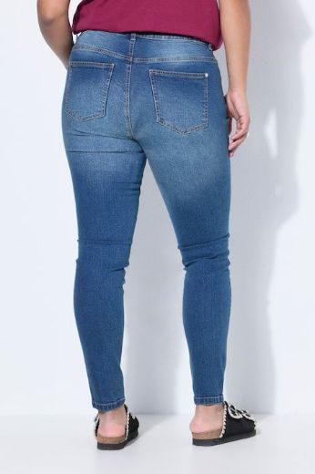 Moda za polnejše Traperice uskih nogavica plus velikost, xxl, Ulla Popken in Johann Popken (JP1880)