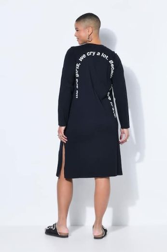 Moda za polnejše Haljina midi dugih rukava plus velikost, xxl, Ulla Popken in Johann Popken (JP1880)