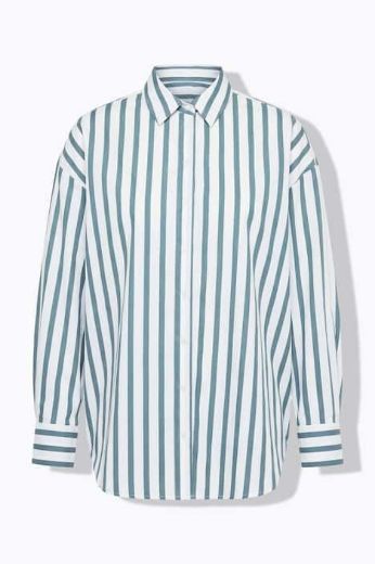 Moda za polnejše Košulja dugih rukava na pruge plus velikost, xxl, Ulla Popken in Johann Popken (JP1880)