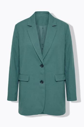 Moda za polnejše Sako od lana plus velikost, xxl, Ulla Popken in Johann Popken (JP1880)