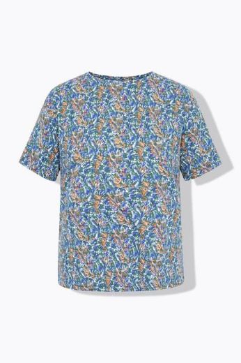 Moda za polnejše Majica kratkih rukava s printom plus velikost, xxl, Ulla Popken in Johann Popken (JP1880)