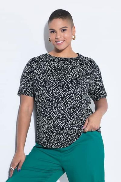 Slika Majica kratkih rukavas cvjetnim uzorkom