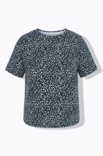 Moda za polnejše Majica kratkih rukavas cvjetnim uzorkom plus velikost, xxl, Ulla Popken in Johann Popken (JP1880)