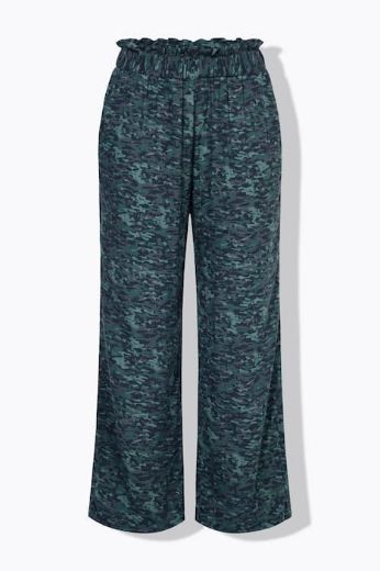 Moda za polnejše Hlače širokih nogavica visokog struka plus velikost, xxl, Ulla Popken in Johann Popken (JP1880)