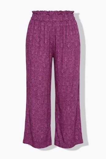 Moda za polnejše Hlače širokih nogavica visokog struka plus velikost, xxl, Ulla Popken in Johann Popken (JP1880)