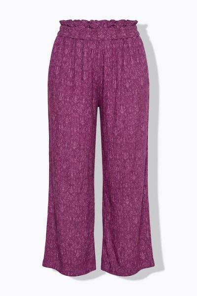 Slika Hlače širokih nogavica visokog struka