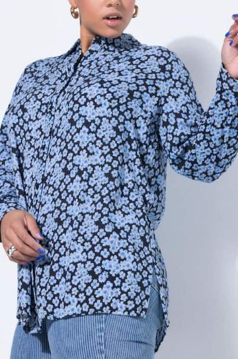 Moda za polnejše Košulja dugih rukava plus velikost, xxl, Ulla Popken in Johann Popken (JP1880)