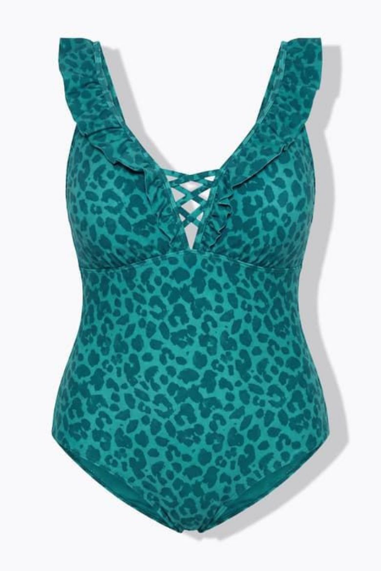 Moda za polnejše Kupaći kostim jednodijelni mekanih košarica plus velikost, xxl, Ulla Popken in Johann Popken (JP1880)